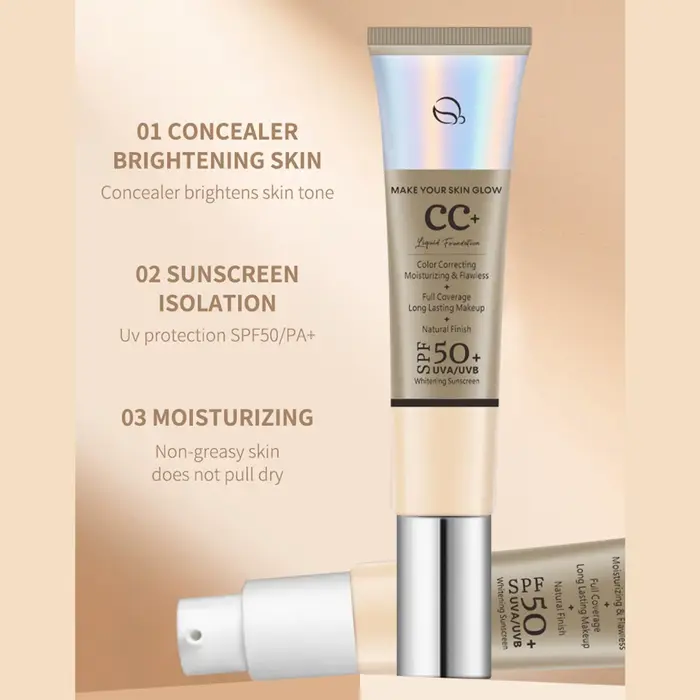 CC crème fond de teint SPF 50