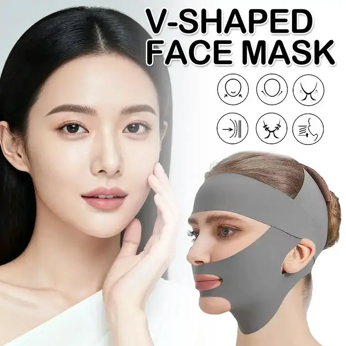Masque de sommeil sculptant le visage