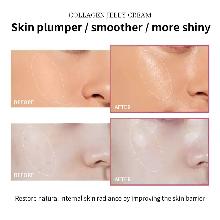 100ml crème de gelée de collagène Niacinamide resserrement apaisant hydratant Anti-âge fermeté hydratation soin de la