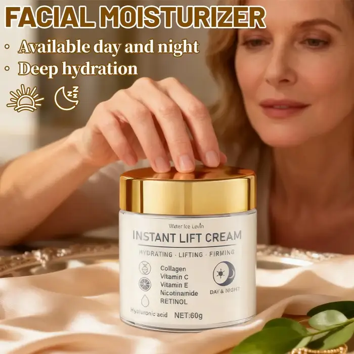Crème pour le visage à effet liftant instantané