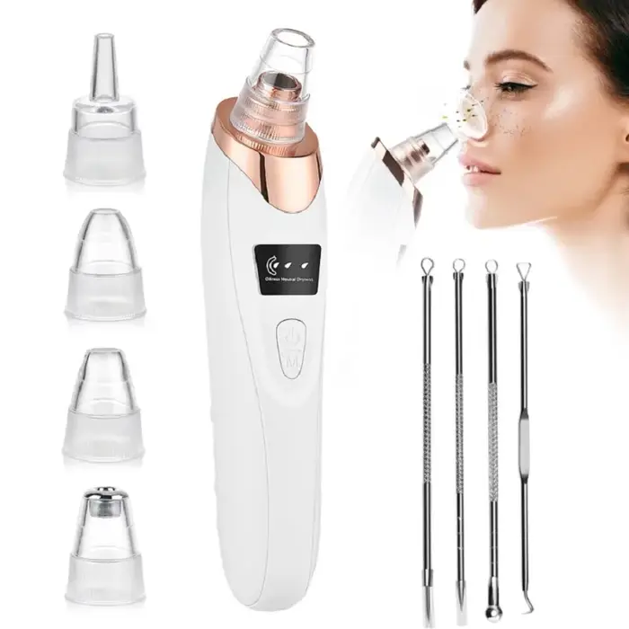 Dissolvant de points noirs pour le nettoyage du visage, machine de beauté à 3 modes d'aspiration, di