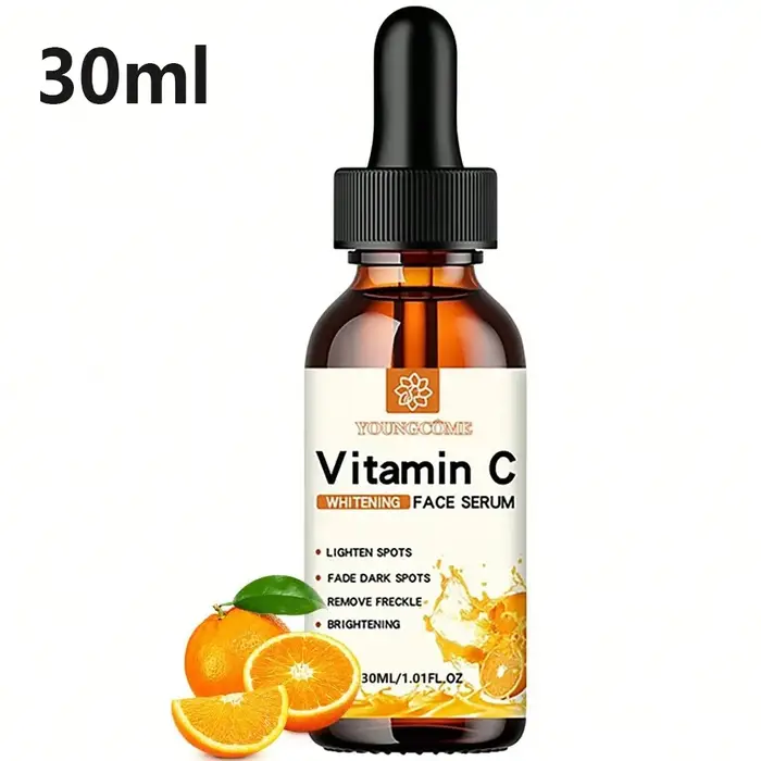 La vitamineC contient l'acide hyaluronique éclaircissant