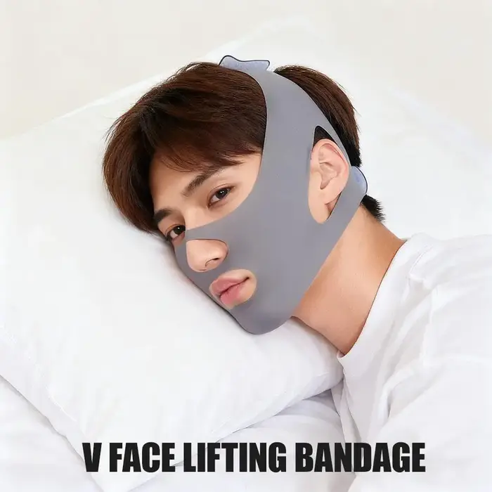 Masque de sommeil sculptant le visage