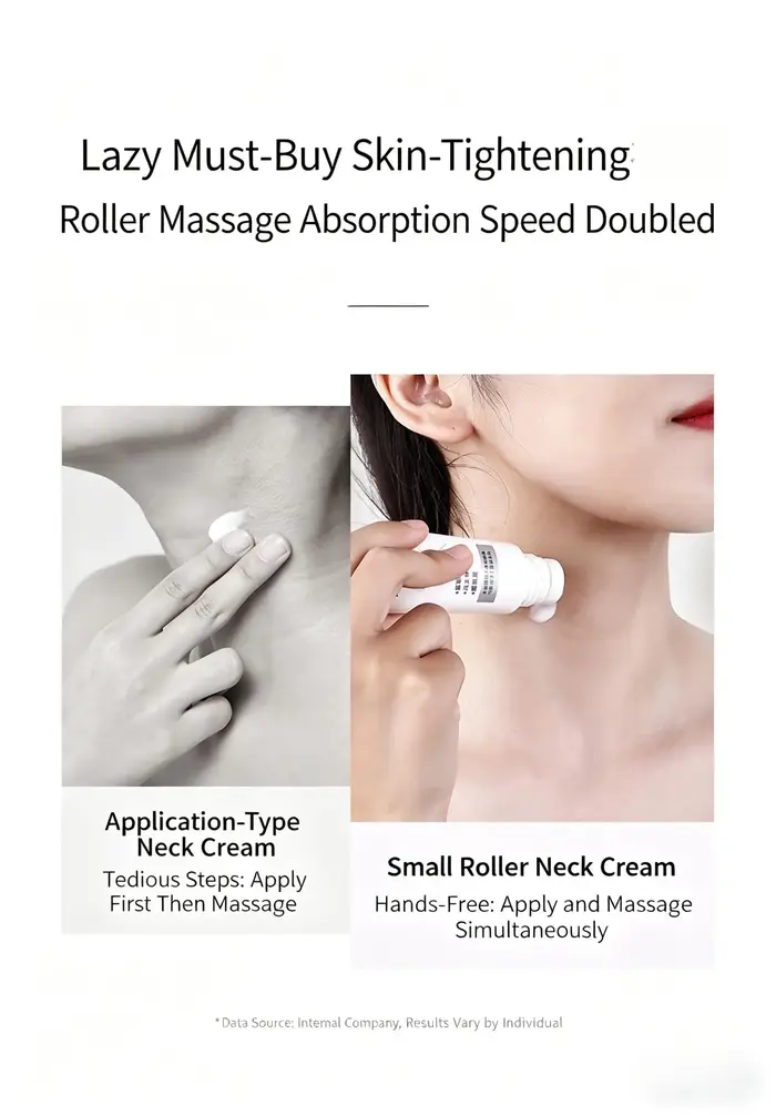 Crème pour le cou MAGEC à double rouleau