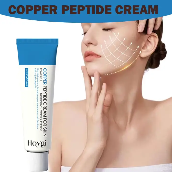 Crème au cuivre et aux peptides 50g pour le visage