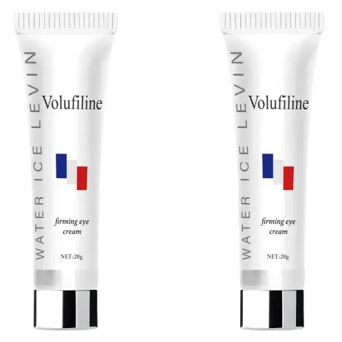 Crème pour les yeux Volufiline à l'acide hyaluronique et au rétinol - Formule hydratante et anti-âge pour une peau