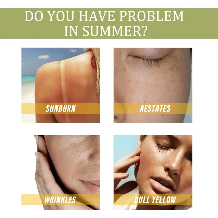 Bâton solaire mat Protection UV et crème hydratante éclaircissante pour le visage Non grasse SPF 50 +
