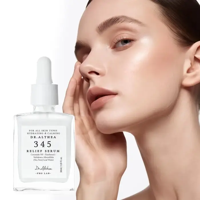 Sérum Apaisant Hydratant Coréen 345 : Essence Visage Réductrice de Rougeurs, Nourrissante et Hydratation Longue Durée pour Soin de la Peau