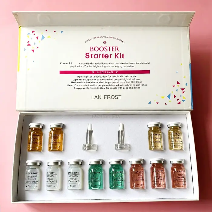 BB crème brillante, ensemble de 12 flacons de 8ml