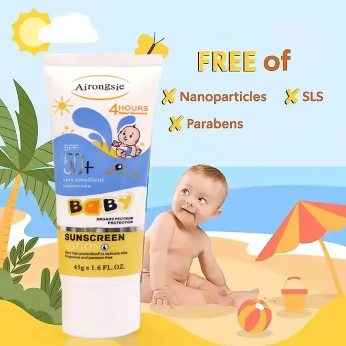 Lotion solaire pour bébé Airongsje SPF50+