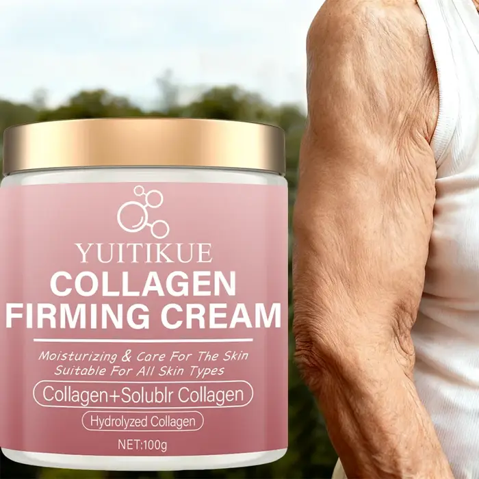 Crème raffermissante au collagène 100g – Serrer et soulever les bras, la taille et les jambes, formu