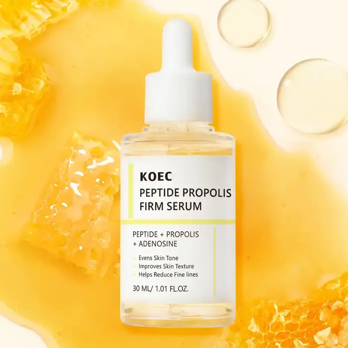 KOEC Peptide – sérum ferme à Propolis, hydratant, éclaircissant, réparateur, Anti-rides, améliore la