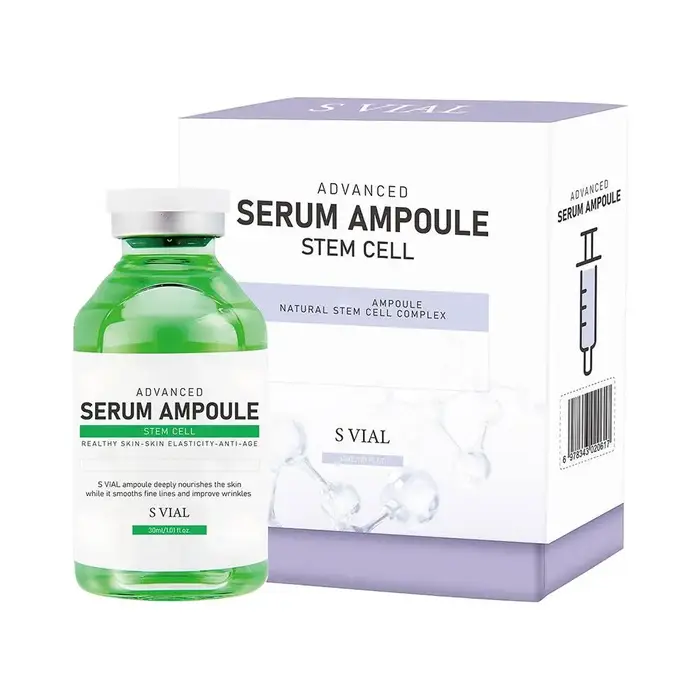 Sérum Ampoule Cellules Souches S VIAL 30ml Formule Avancée Nourrissante en Profondeur Élasticité de 