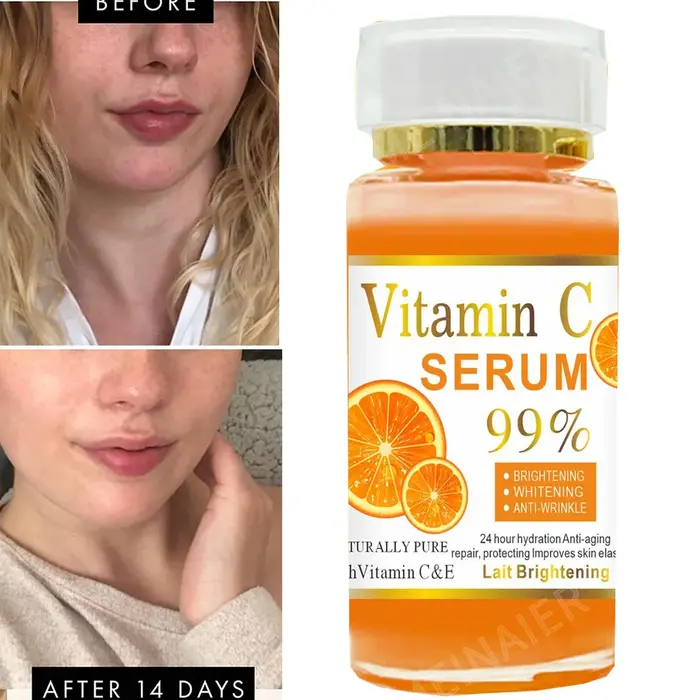 Sérum pour le visage, huile de vitamine C