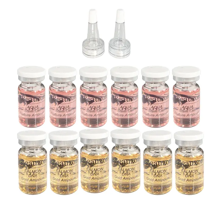 Bricolage saumon ADN BB crème acide hyaluronique visage lueur sérum Ampoule Essence Peptide fond de teint hydratant