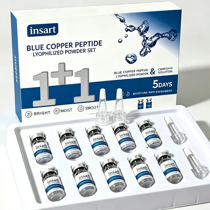 Cu Serum Blue Copper Peptide Lyophilized Powder Hydrating