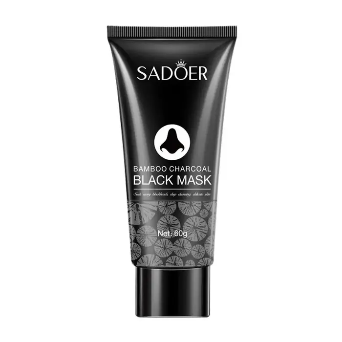 Masque facial pour l'élimination des points noirs, masque antarctique unisexe, charbon de bambou, po
