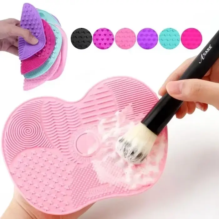 Tampon de nettoyage de brosse de maquillage