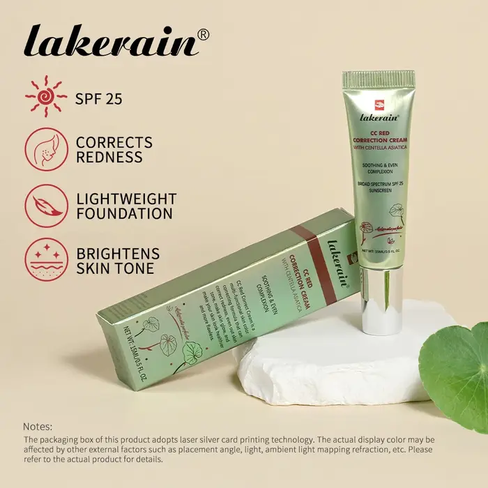 Crème correctrice hydratante CC éclaircissante