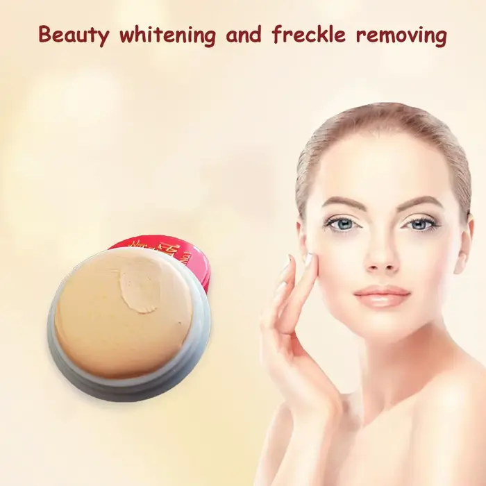Crème blanchissante puissante pour l'élimination des taches de rousseur