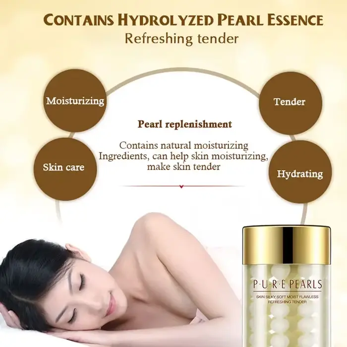 1pc BIOAQUA Pure perle crème pour le visage hydratant peau raffermissant