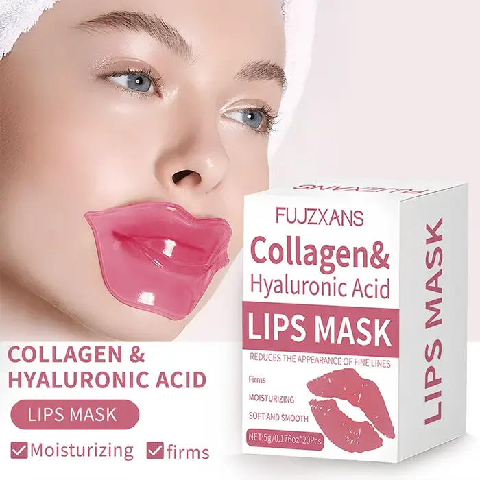Masques à lèvres roses