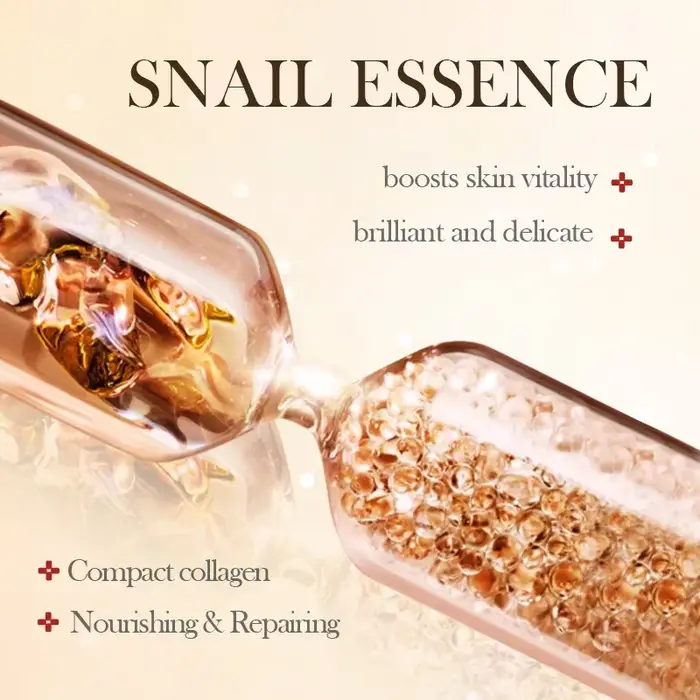 30 pièces SADOER Rose Sanil visage sérum Capsule