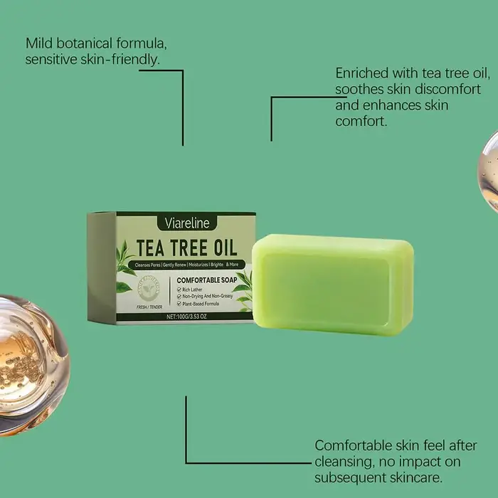 Savon à l'huile d'arbre à thé 100G