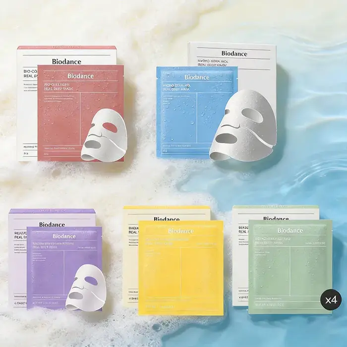 Masque facial anti-rides au collagène Biodance