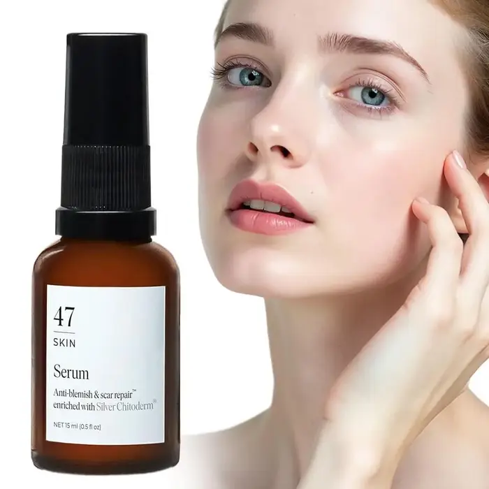 Sérum Facial Réparateur Anti-Acné Chitoderm Argenté