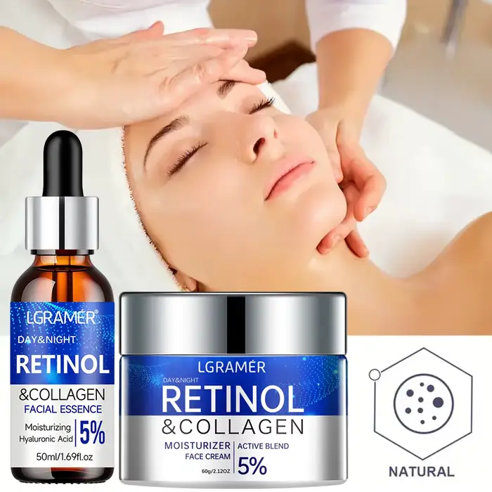 Sérum crème au rétinol pour une peau plus saine