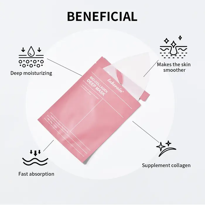 Bio-colagène véritable masque profond supplément collagène hydratant nuit