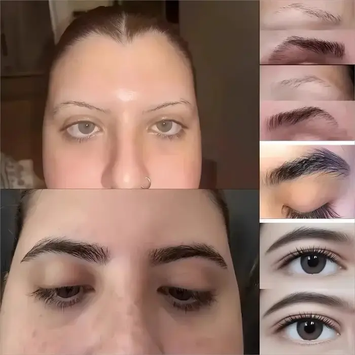 Nouveau Sérum Liquide de Croissance des Sourcils Usma Grass pour des Sourcils Plus Longs, Plus Denses et Plus Épais – Traitement Anti-Chute et Prévention de la Calvitie – Maquillage