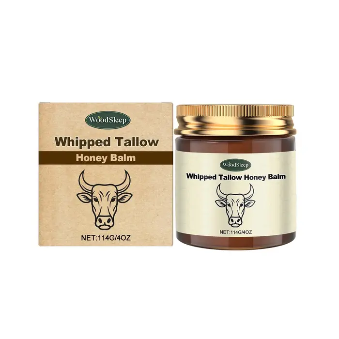 Baume à miel fouetté Tallow, hydratation longue durée, apaisant pour la peau, éclaircit le teint, ré