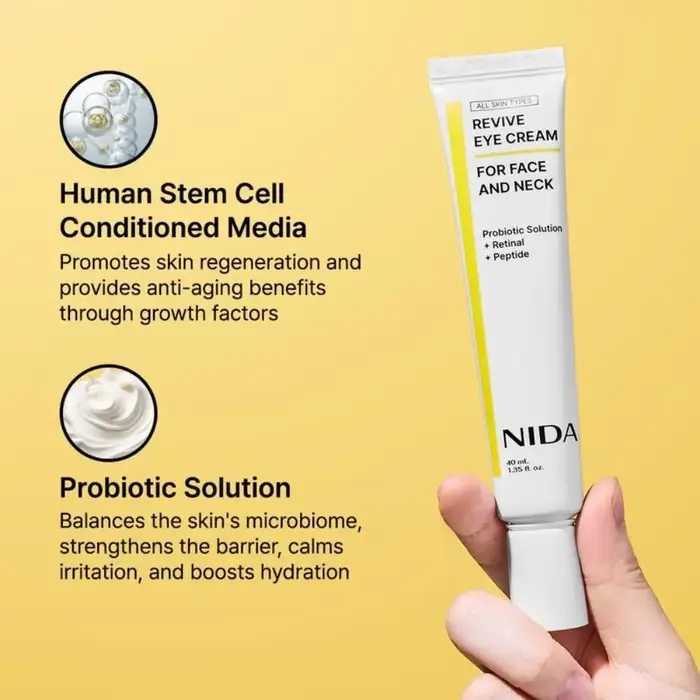 NIDA réparateur apaisant pores hydratant sérum pour les yeux Anti-âge revitalisant Essence crème hydratante ultime quotidienne