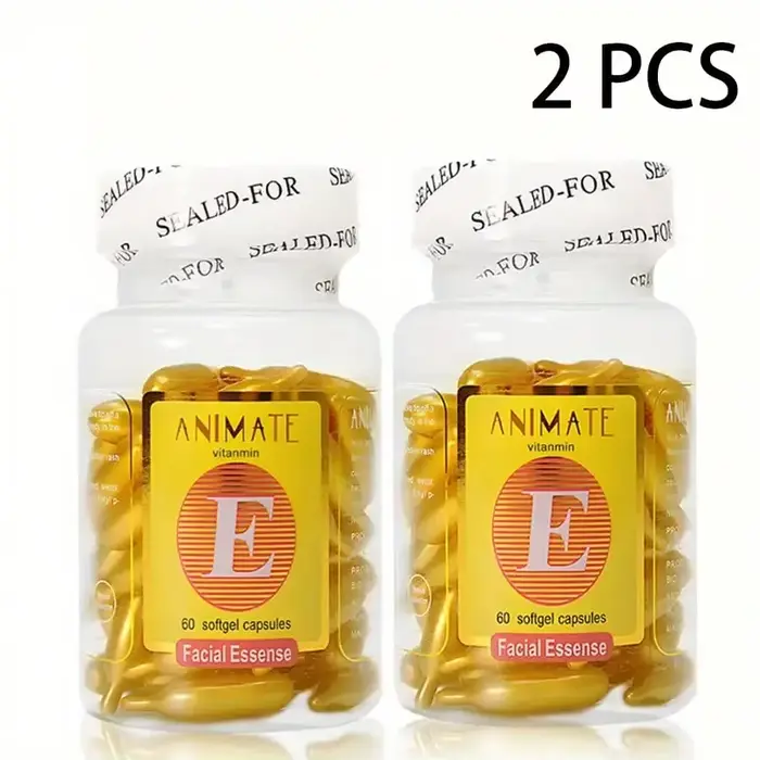 Capsules d'essence hydratante de vitamine E