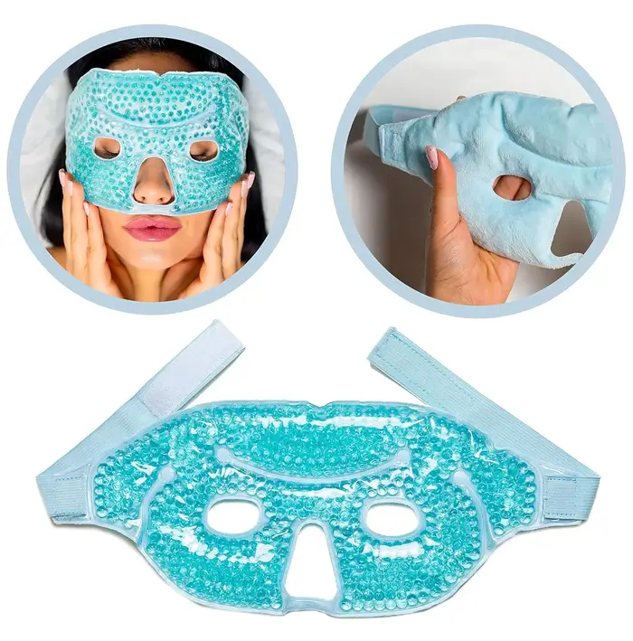 Masque Facial en Gel, Pack froid