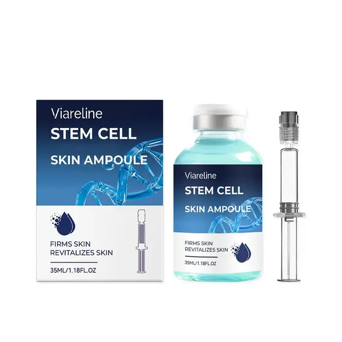 Ampoule pour la peau aux cellules souches Viareline 35 ml, essence raffermissante, réduit les ridule
