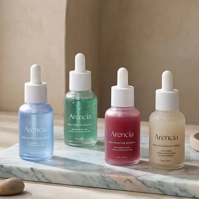 Sérum Facial Hydratant et Raffermissant 30ml, Apaisant, Réduit les Pores, Soin Hydratant de la Peau, Rafraîchissant, Lisse les Ridules, Essence Rajeunissante