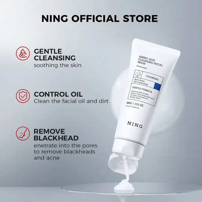 NING Nettoyant pour le visage aux acides aminés