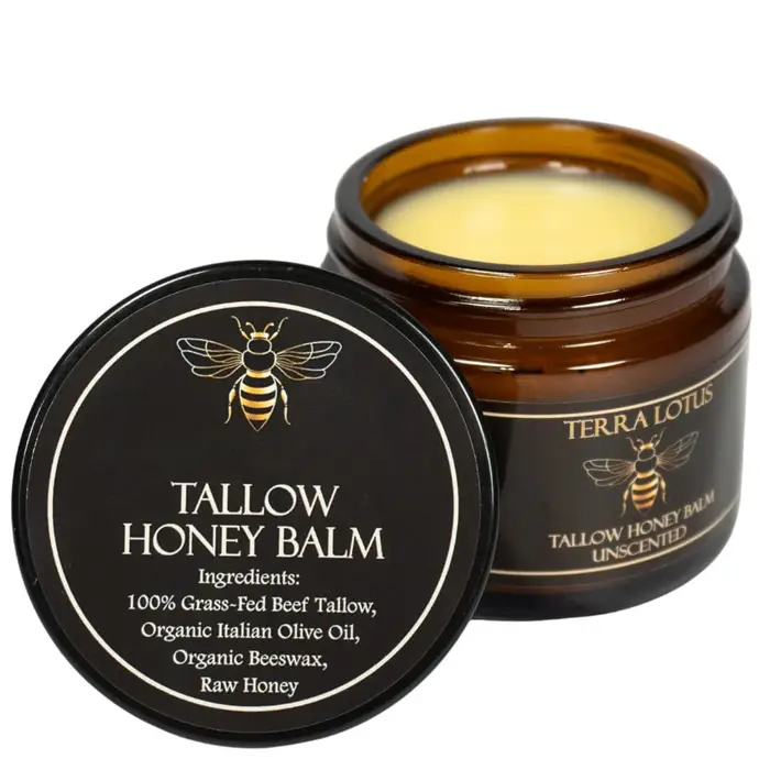 Tallow & Manuka Honey Cream 60g - Hydratation riche et nourrissante