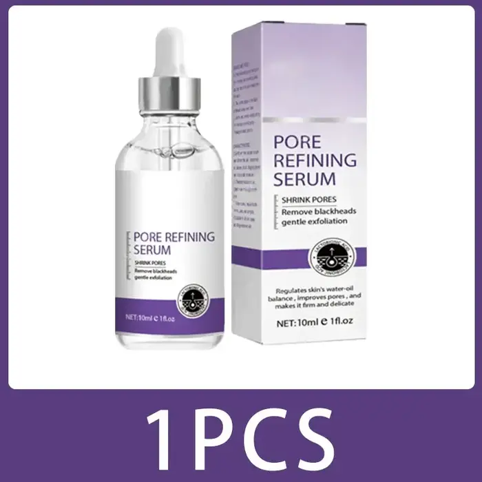 Sérum Réducteur de Pores Visage – Atténue les Pores Dilatés, Resserre et Minimise les Pores – Essenc