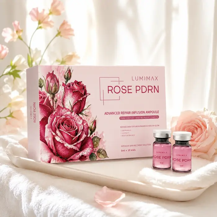 Sérum Der.pen SANENDI Rose Pink PDRN Soin Visage ADN de Saumon Peptide Booster Cutané pour Femme Beauté 2026 Nouvelle Gamme Coréenne de Soins de la Peau