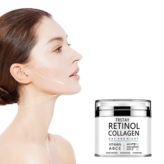 TRSTAY Crème au collagène au rétinol - nourrit