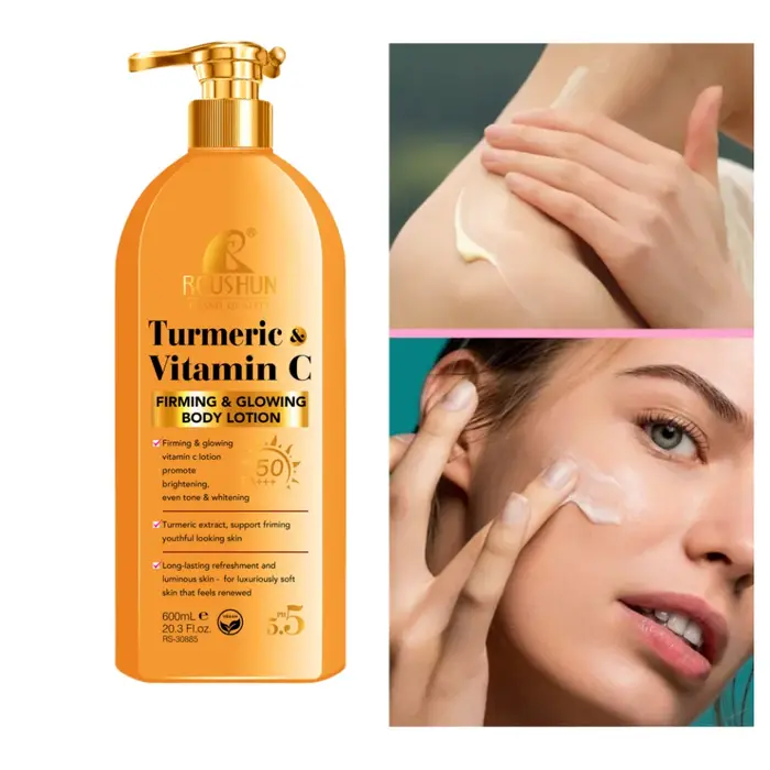 Curcuma VITAmin C crème solaire SPF50 Lotion pour le corps