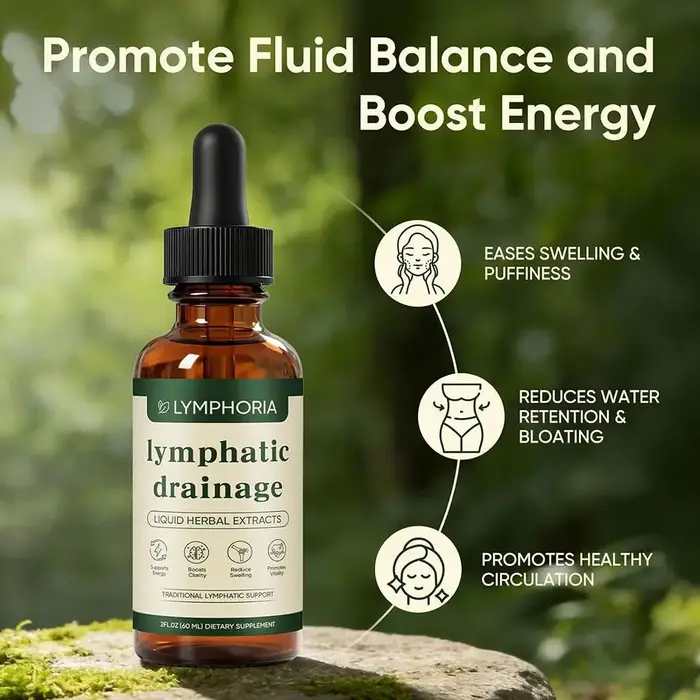 Liquide de drainage lymphatique biologique premium