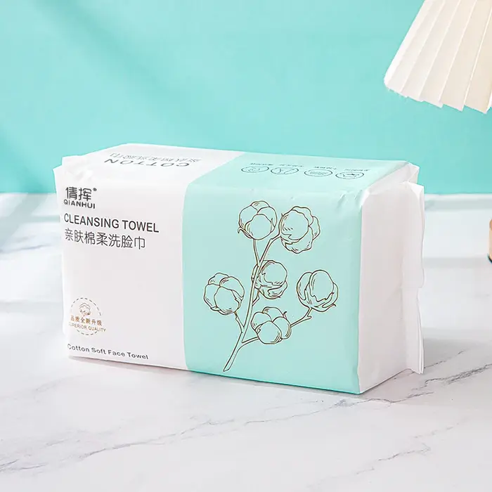 100 pièces naturel jetable visage serviette voyage nettoyage