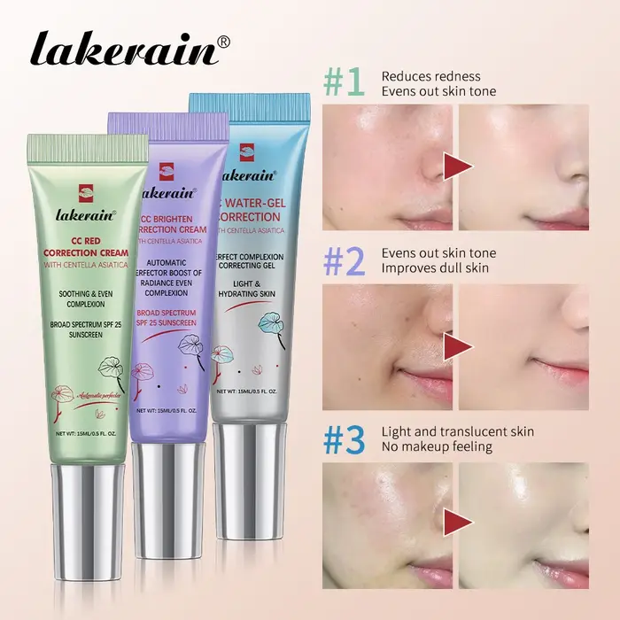 Crème correctrice hydratante CC éclaircissante