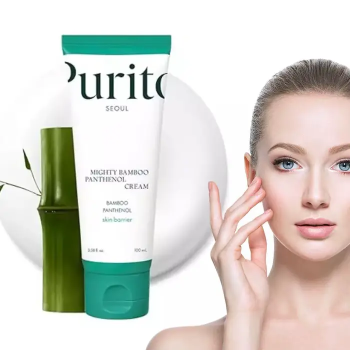 Crème à l'essence de bambou Purito coréenne