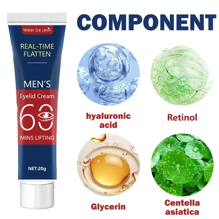 Crème lissante instantanée pour les paupières pour hommes et femmes